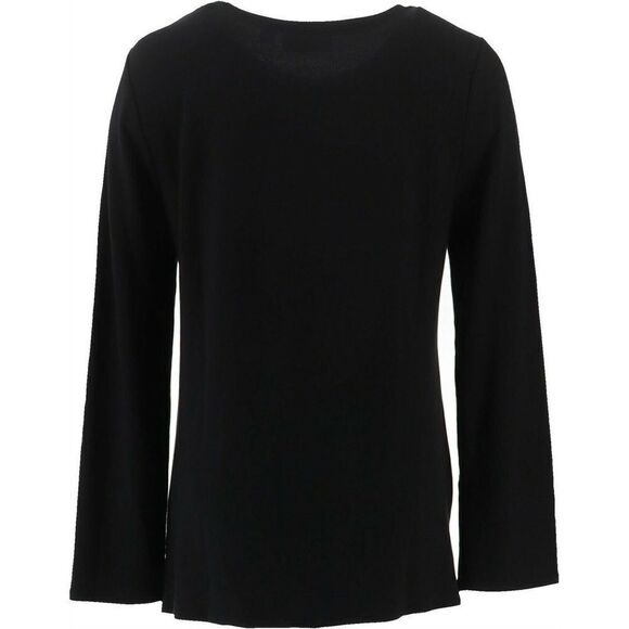 Belle Kim Gravel Lovabelle Lounge Front Twist Hem - Picture 4 of 5